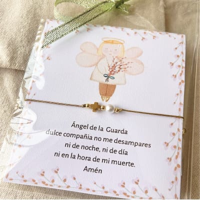 PULSERA ANGEL DE LA GUARDA MARIA DEVOTA