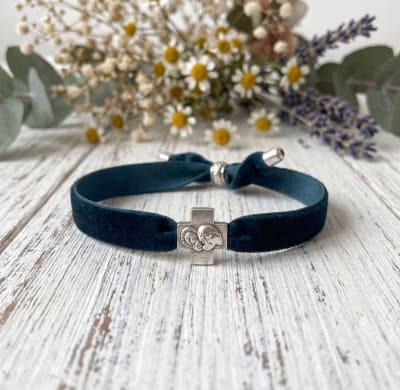 Pulsera Terciopelo Petroleo2