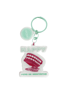 Llavero Happy pero de mentiritas