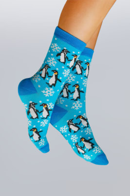 Calcetin Pingüinos