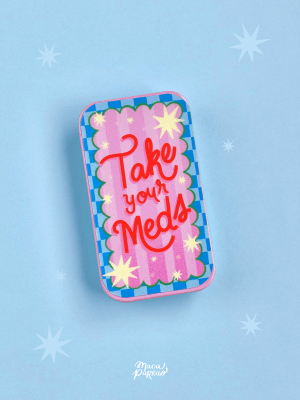 Mini caja Take your meds1