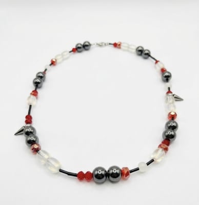 Collar Glass asimétrico Dark