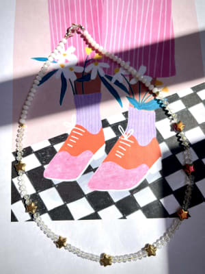 Collar Glass star 1