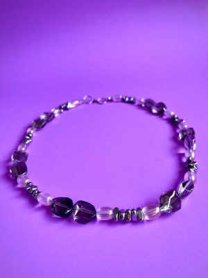 Collar Glass asimétrico Rosina1