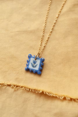 Colgante Estampilla Tulipan1