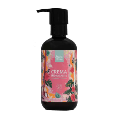 Crema hidratante y antiestrías floral