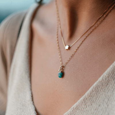 COLLAR GOLD VERMEIL ESTRELLA