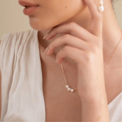 COLLAR PERLA GOLD
