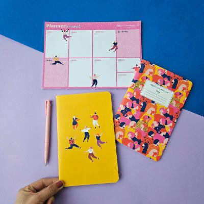 Set papelería Mujeres creativas