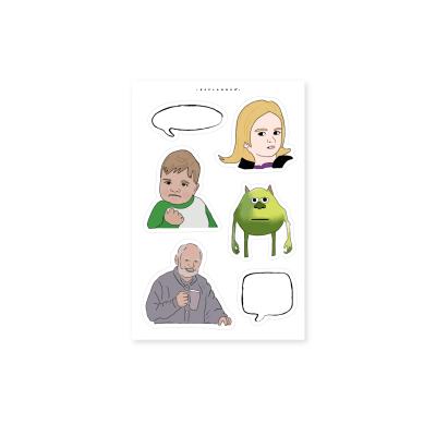 Sticker Random Meme1