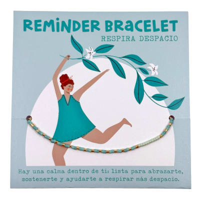 Reminder Bracelet - Respira despacio