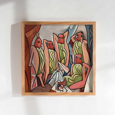 Print Las Señoritas de Avignon1