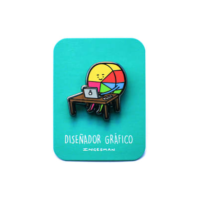 Pin Diseñador Gráfico