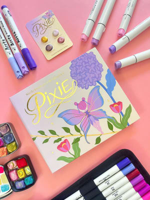 Pixie | Libro pocket para colorear