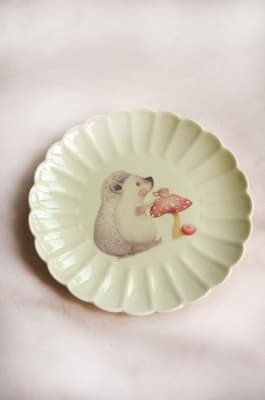Plato Erizo 20 cms