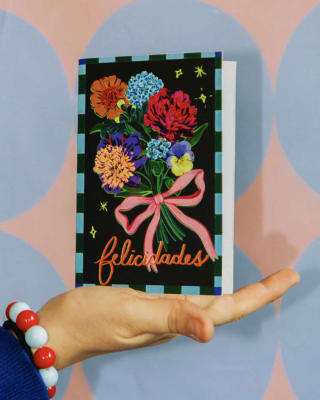 Tarjeta Flores Felicidades