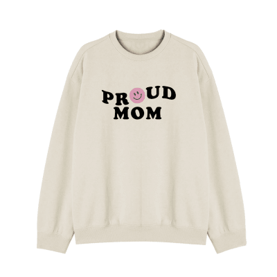 Poleron Proud Mom Beige