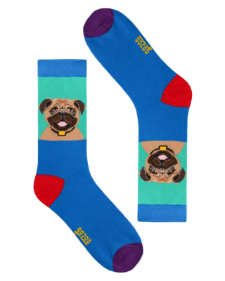 Calcetin Pug MEN1