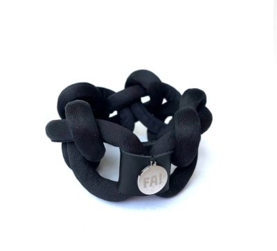 Pulsera FA! LOOP Negro1