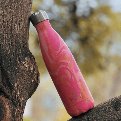 Botella Térmica Puur Bottle Rose Marble | 500 ml1