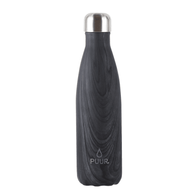 Botella Térmica Puur Bottle Black Marble | 500 ml