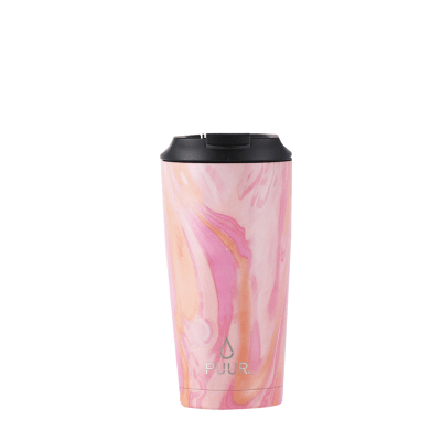 Vaso térmico Puur Cup Rose Marble Hermético | 470 ml