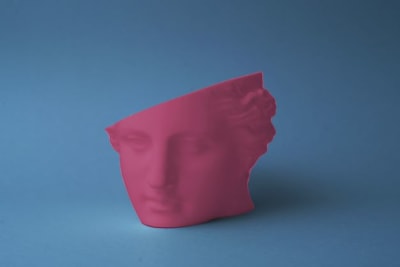 Maceta Venus rosa