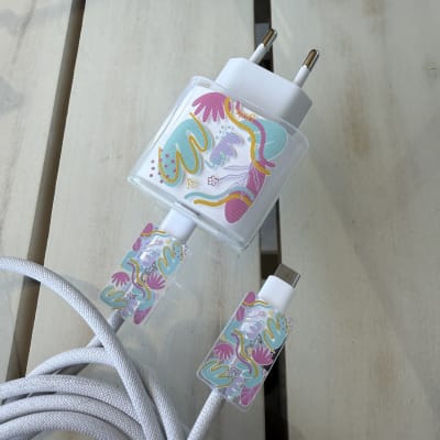 Protector de cargador Rose1