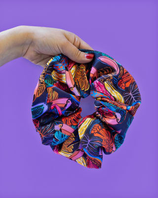 Scrunchie Tucanes1