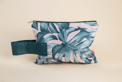 Estuche Clutch Hojas