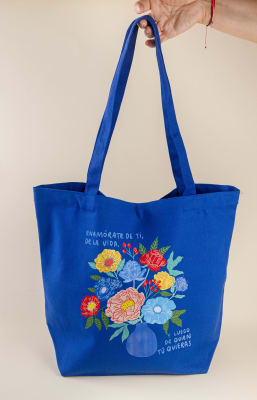 Totebag Big Lia Blue