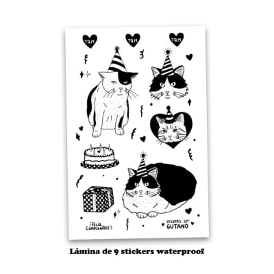 Set stickers Cumpleaños1