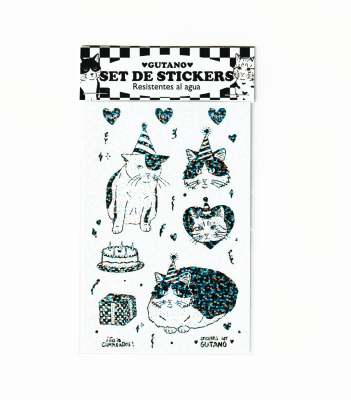 Set stickers Cumpleaños