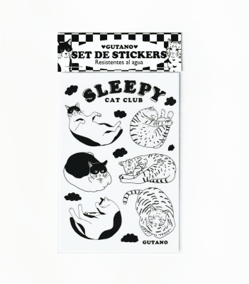 Set de stickers sleepy