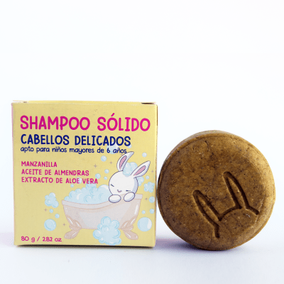 Shampoo Solido Cabello Delicado