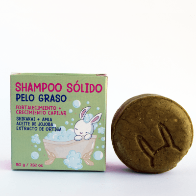 Shampoo Solido Pelo Graso