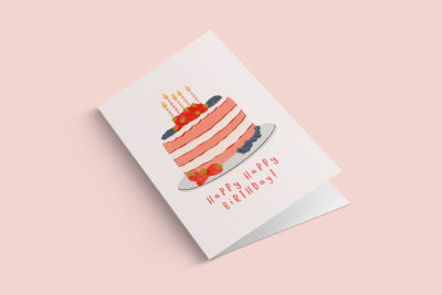 GREETING CARD TORTA