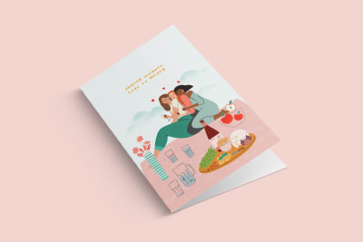 GREETING CARD JUNTAS ES MEJOR