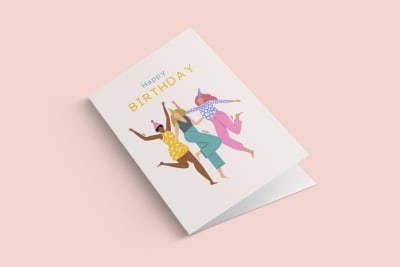 Greeting card Happy Birthday