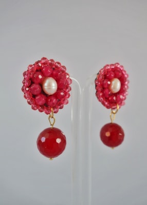 Aros bordados pequeños 0081