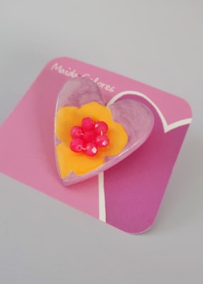 Prendedor cerámica chico 004