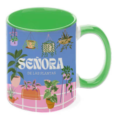 Tazón Señora de las Plantas
