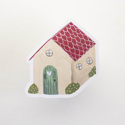 Sticker unitario Casita