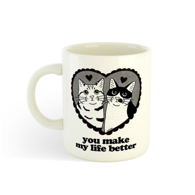 Tazón cerámica You make my life better1