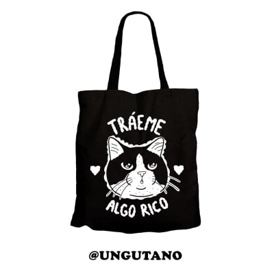Totebag traeme algo rico Ungutano1