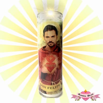 Vela Vidrio San Felipito
