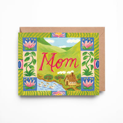 Tarjeta de felicitación de Mamá de La Casita