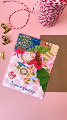 Greeting Card Season's Greetings - Javi Rolando