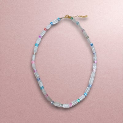 Collar Cuarzo geo y cuarzo sirena colores3