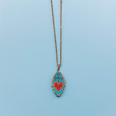 Collar Sagrado Corazon Calipso - Le Quartz1